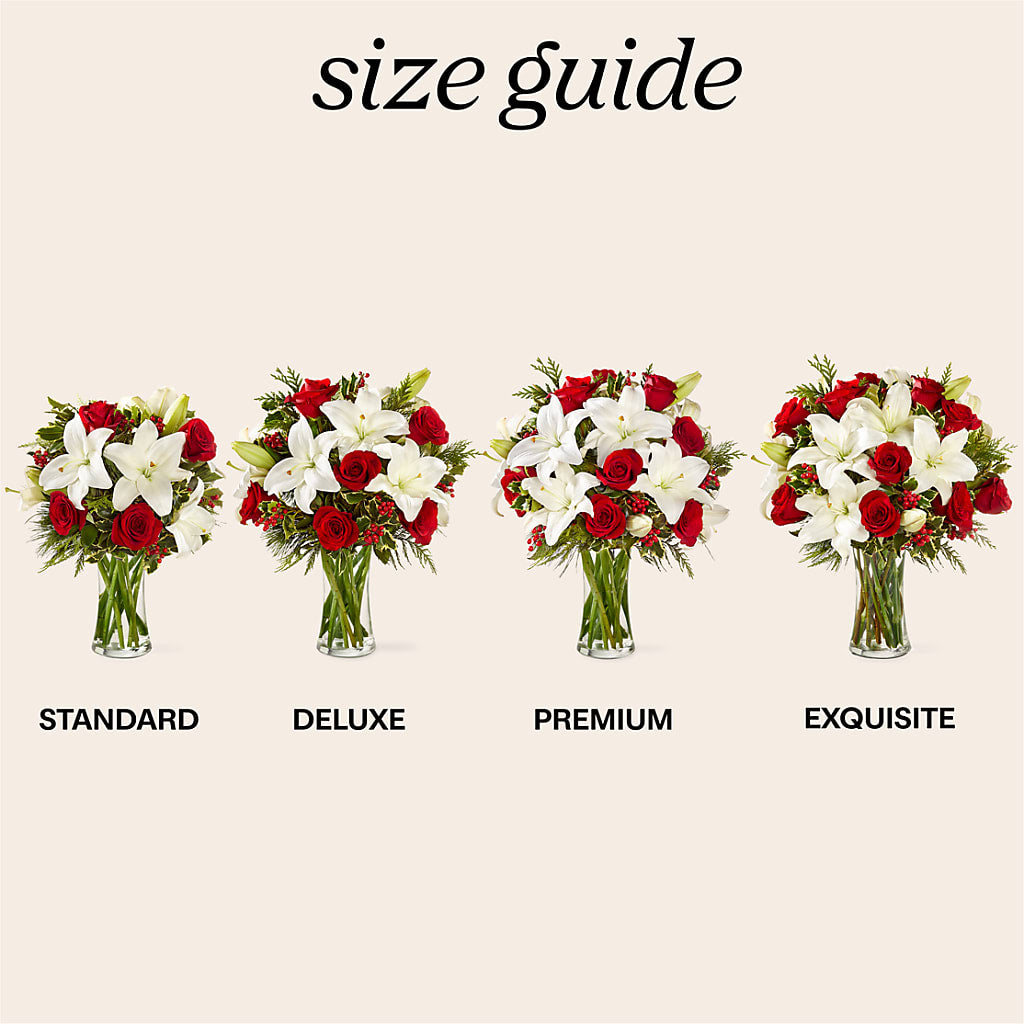 Sparkling Snowflakes Bouquet –  Althoff Floral, Cannon Falls MN