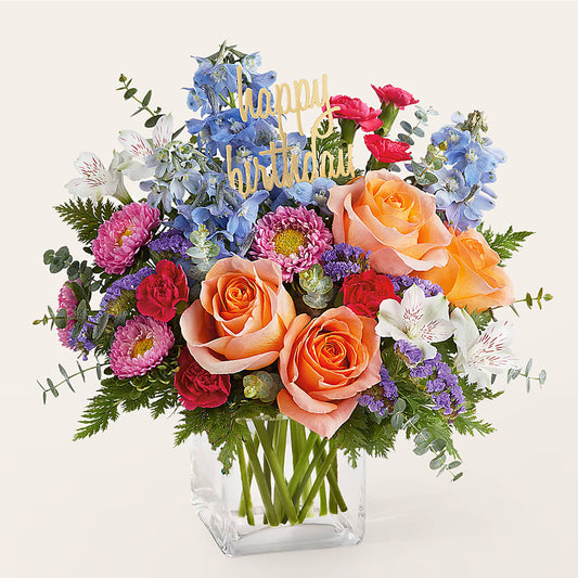 Birthday Bash Bouquet –  Althoff Floral, Cannon Falls MN