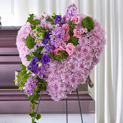 Treasured Love Standing Heart –  Althoff Floral, Cannon Falls MN