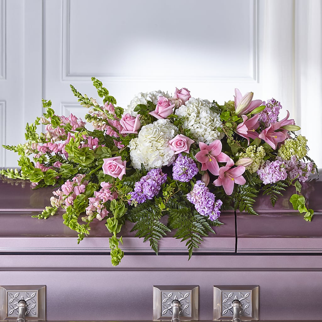 Life's Gratitude Casket Spray –  Althoff Floral, Cannon Falls MN