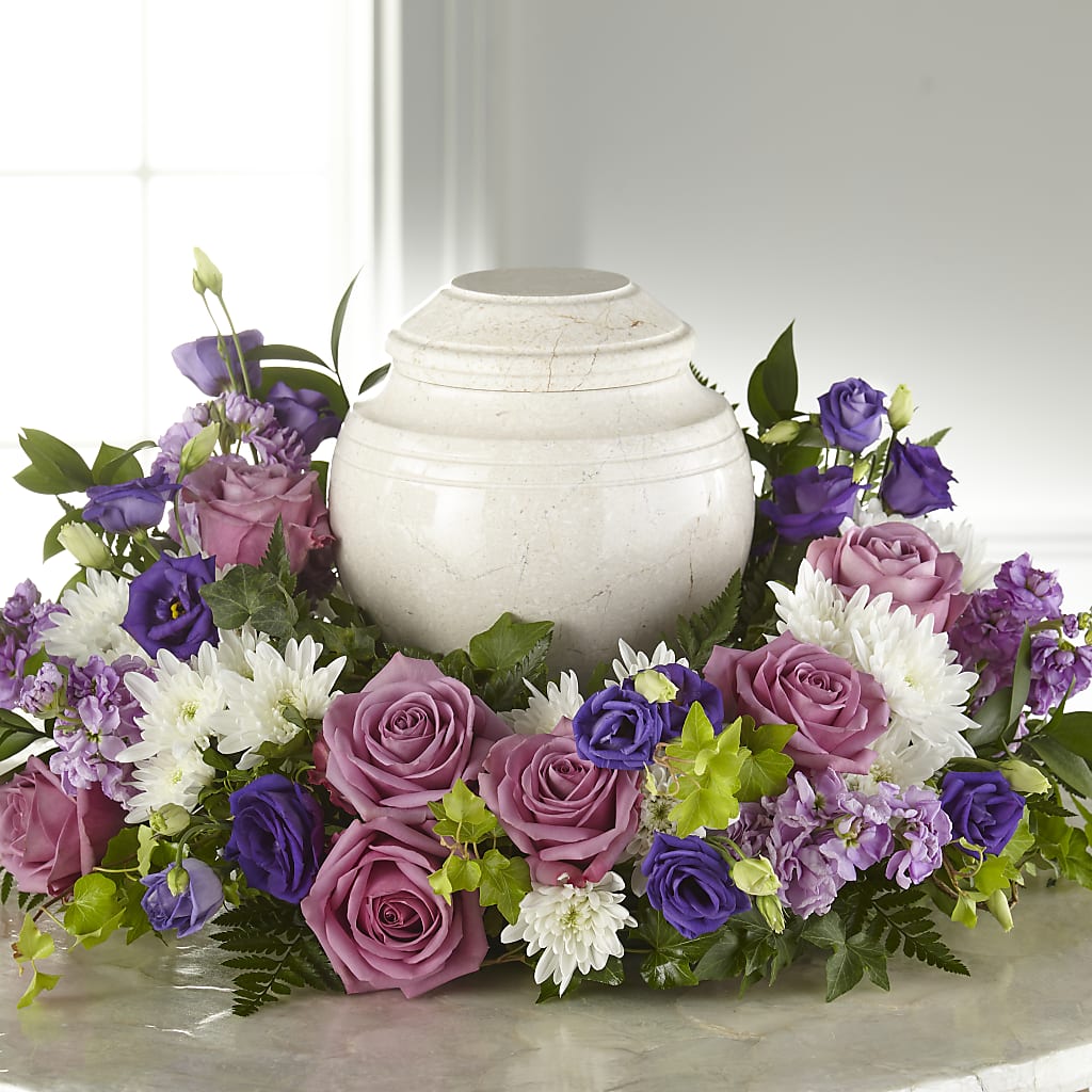 Blooming Sympathy Cremation Adornment –  Althoff Floral, Cannon Falls MN