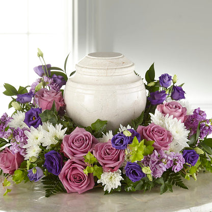 Blooming Sympathy Cremation Adornment –  Althoff Floral, Cannon Falls MN
