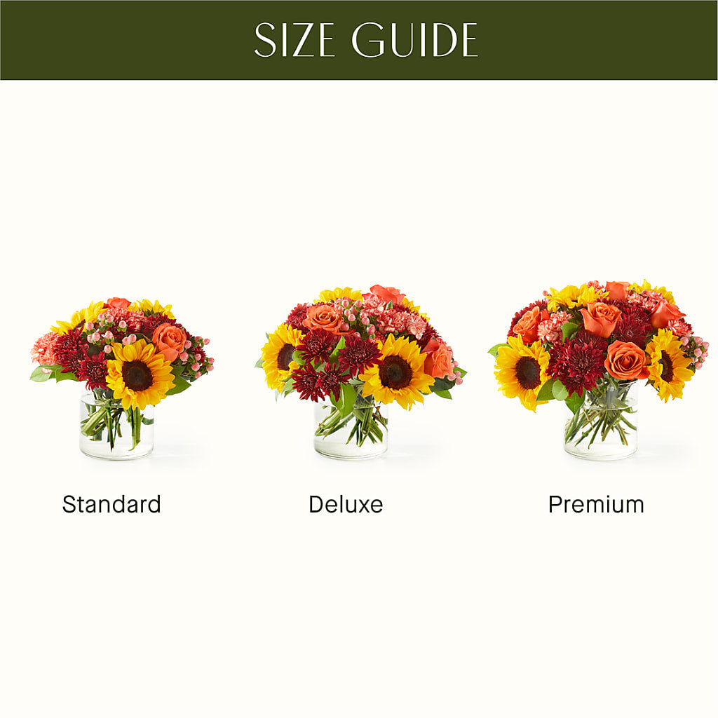 September Sunset Bouquet –  Althoff Floral, Cannon Falls MN