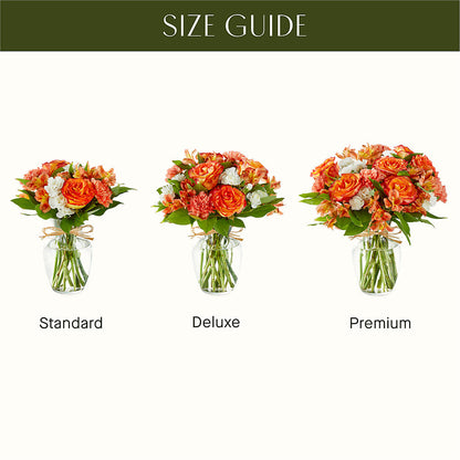 Apricot Glow Bouquet –  Althoff Floral, Cannon Falls MN