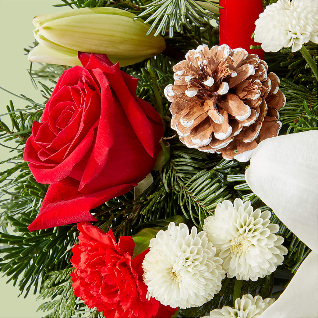 Seasonal Festivities Centerpiece –  Althoff Floral, Cannon Falls MN