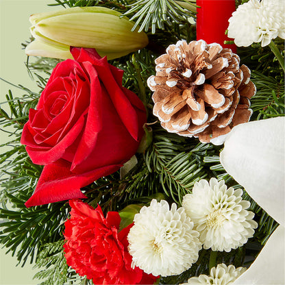 Seasonal Festivities Centerpiece –  Althoff Floral, Cannon Falls MN