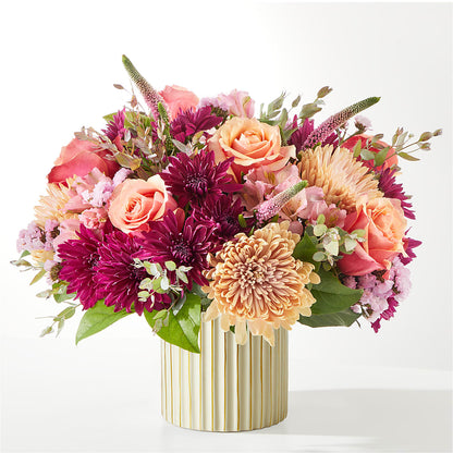 Berry Cobbler Bouquet with Ivory Vase –  Althoff Floral, Cannon Falls MN