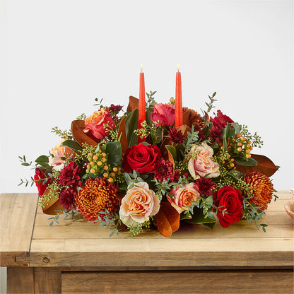 Gather Near Centerpiece –  Althoff Floral, Cannon Falls MN