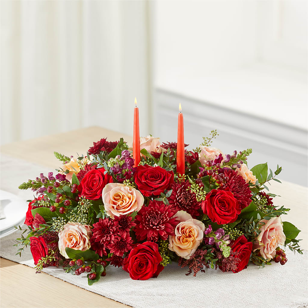 Most Thankful Centerpiece –  Althoff Floral, Cannon Falls MN
