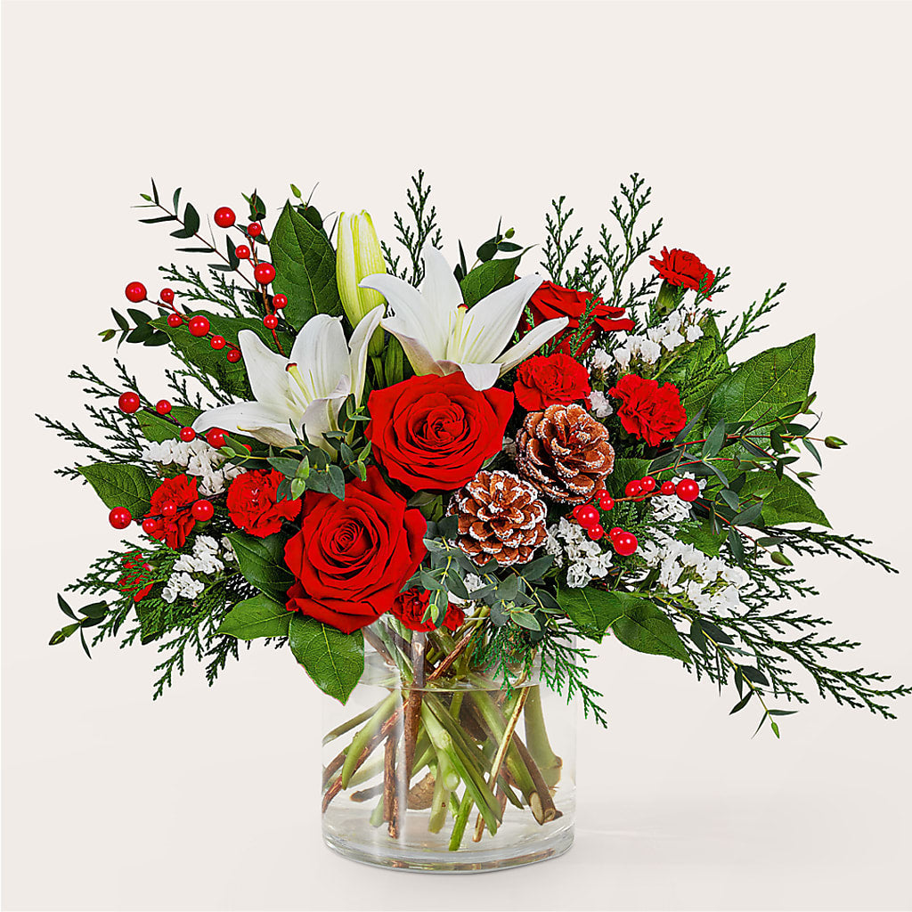 Best in Snow Bouquet –  Althoff Floral, Cannon Falls MN