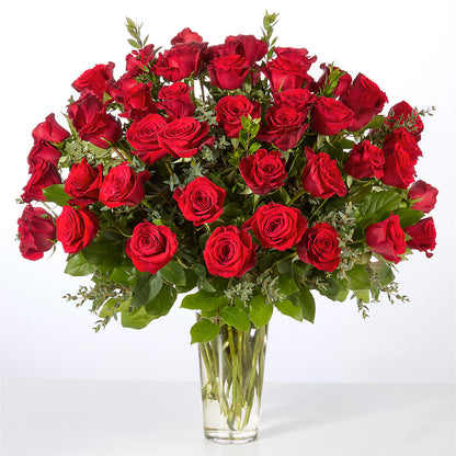Forever Yours Fifty Stem Red Rose Bouquet –  Althoff Floral, Cannon Falls MN