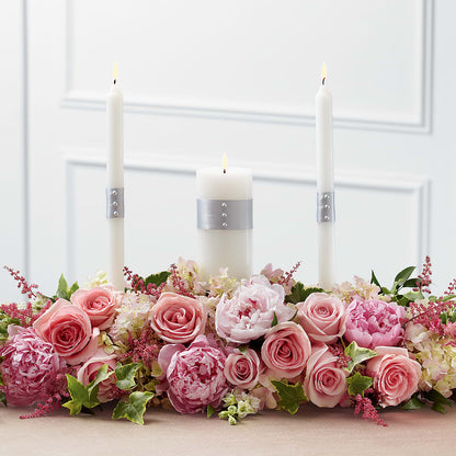 Worldwide Romance Unity Candle Arrangement –  Althoff Floral, Cannon Falls MN
