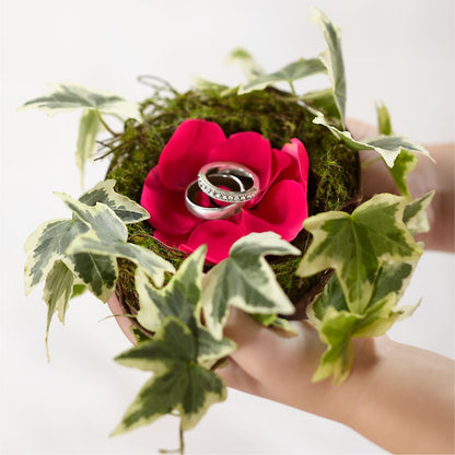 Lila Rose Ring Nest –  Althoff Floral, Cannon Falls MN